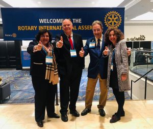 Portugal y Espana en la Asamblea Internacional Rotary 19 en San Diego (USA)