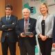 Julio Sopena recibió el Premio Empresa Huesca 2018 (Foto: https://lamusayservicios.concesionario-jd.es).