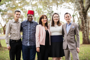 Jóvenes innovadores menores de 35 años que recibieron reconocimiento en el Día de Rotary en las Naciones Unidas