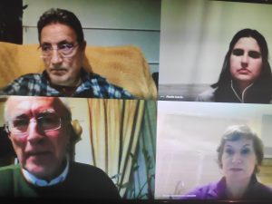 Reunión telemática Gobernador y parte de su Equipo Distrital